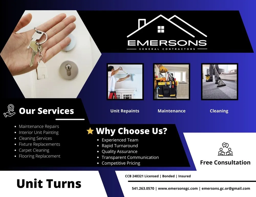 Slide of Emersons General Contractors