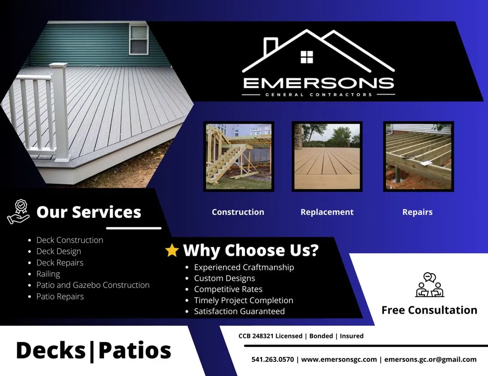 Slide of Emersons General Contractors