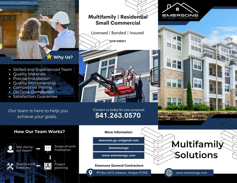 Slide of Emersons General Contractors