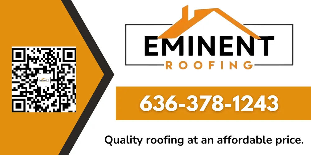 Licensed roof installation in St. Peters, MO by Eminent Roofing Solutions
