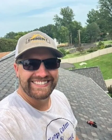 Professional roof leak repair same-day service in St. Peters, MO by Eminent Roofing Solutions