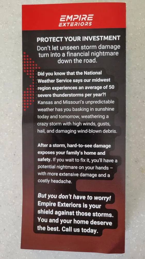 Slide of Empire Exteriors