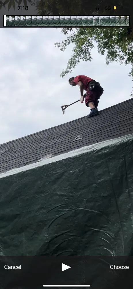 Slide of Empire State Roofing