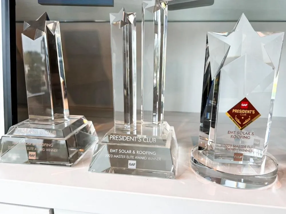 Slide of EMT Solar & Roofing