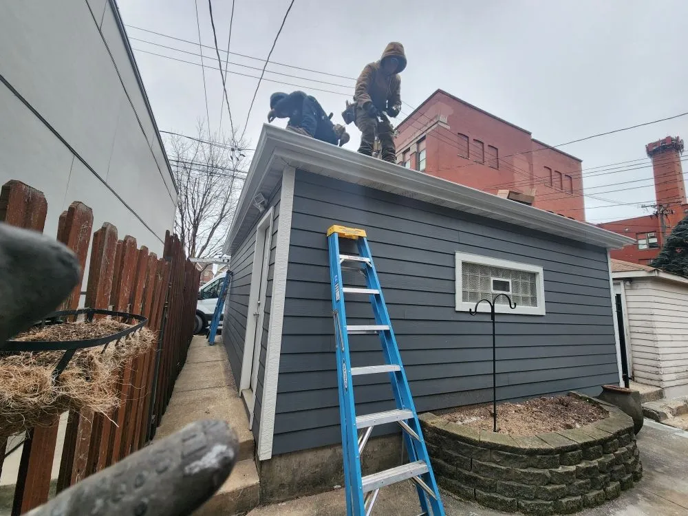 Slide of Encalada Gutters Chicago