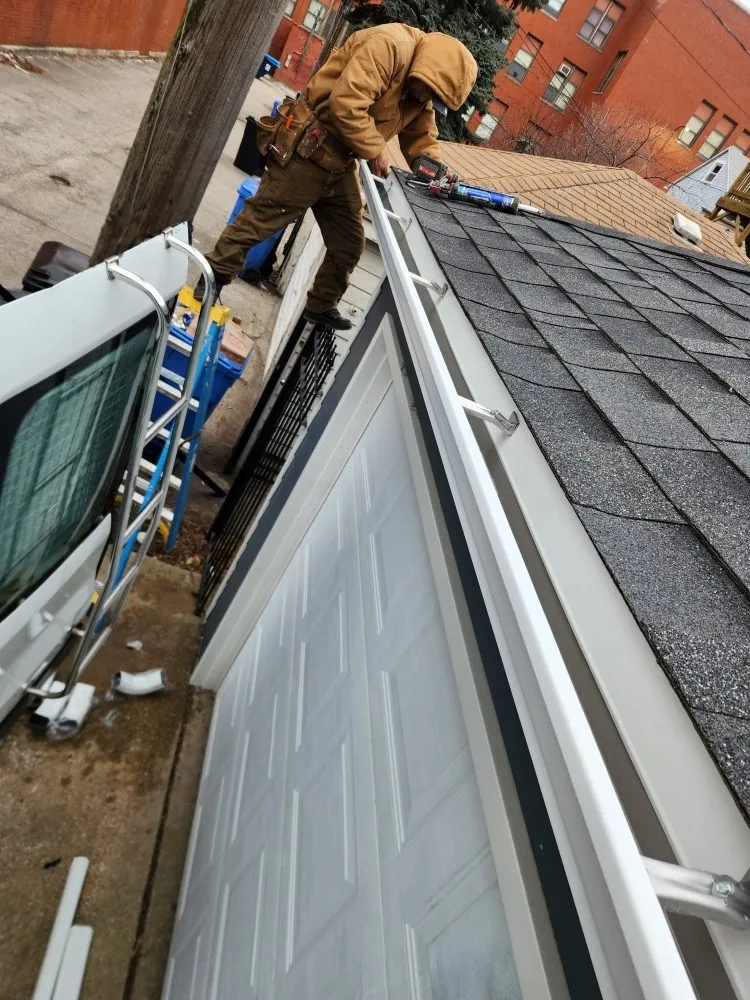 Slide of Encalada Gutters Chicago