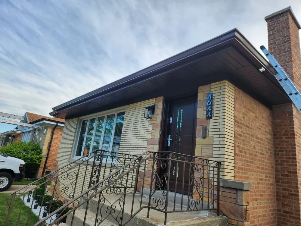 Slide of Encalada Gutters Chicago