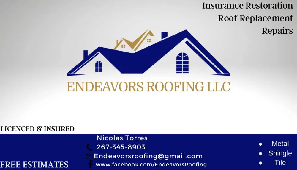 Slide of Endeavors Roofing
