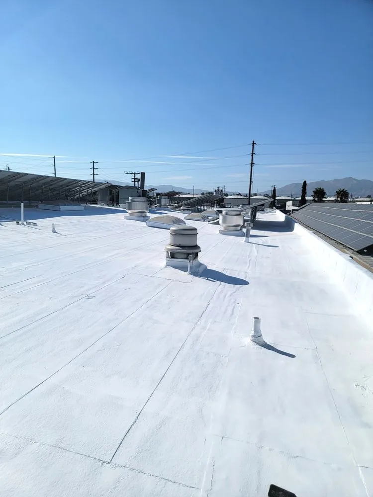 Slide of Energy Efficient Roof Coatings