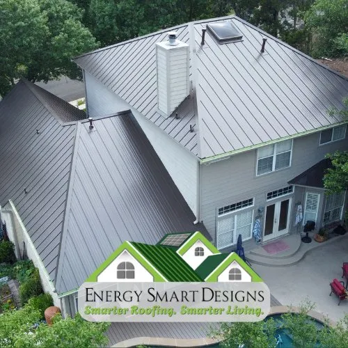 Professional metal roofing installation for homes in Spicewood, TX by Energy Smart Designs