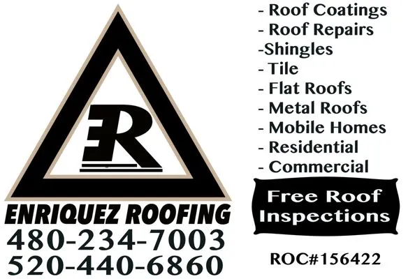 Enriquez Roofing Logo