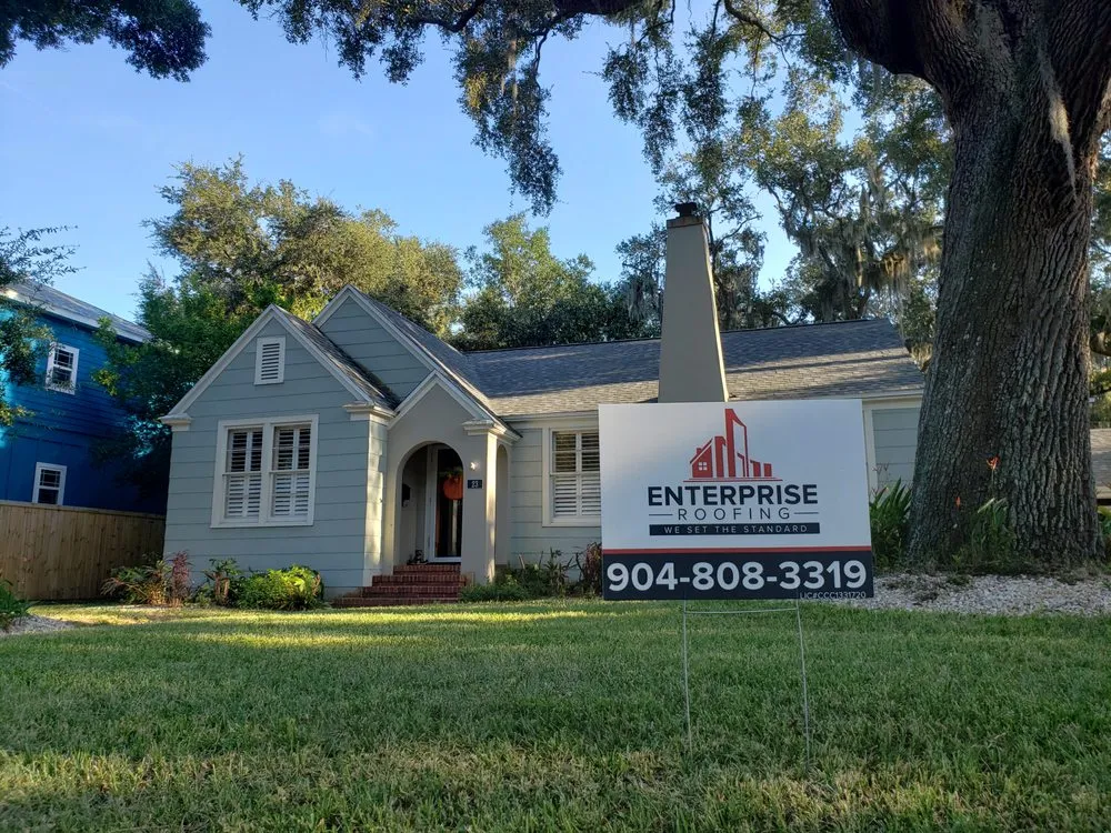 Slide of Enterprise Roofing