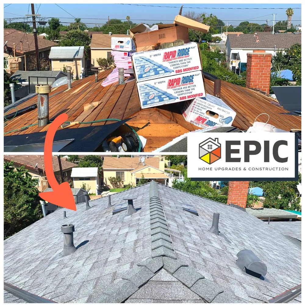 Slide of Epic Roof Replacement