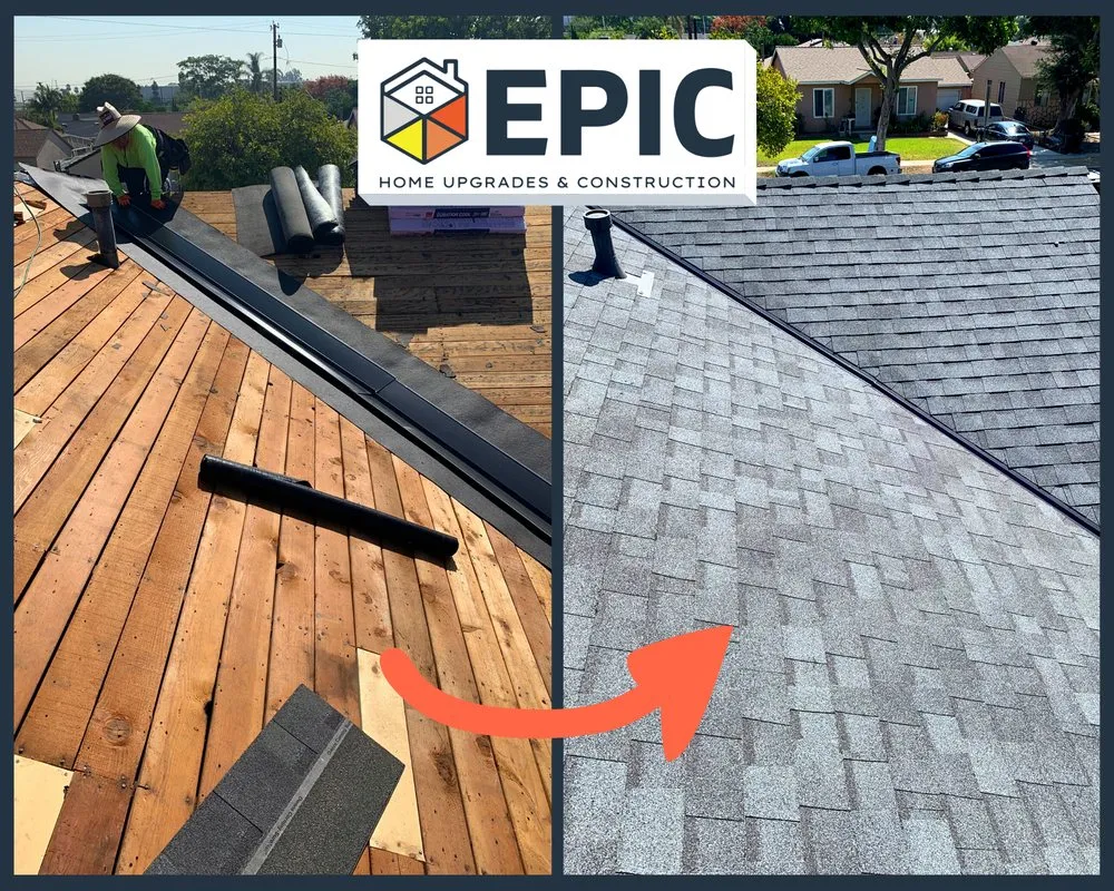 Slide of Epic Roof Replacement