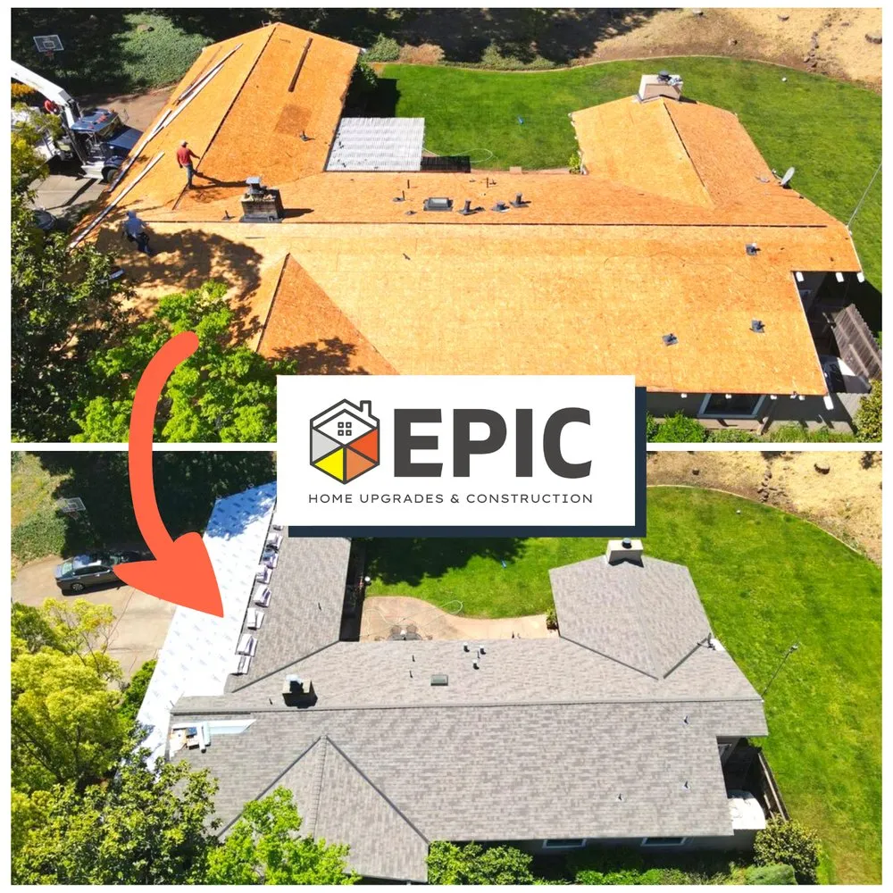 Slide of Epic Roof Replacement