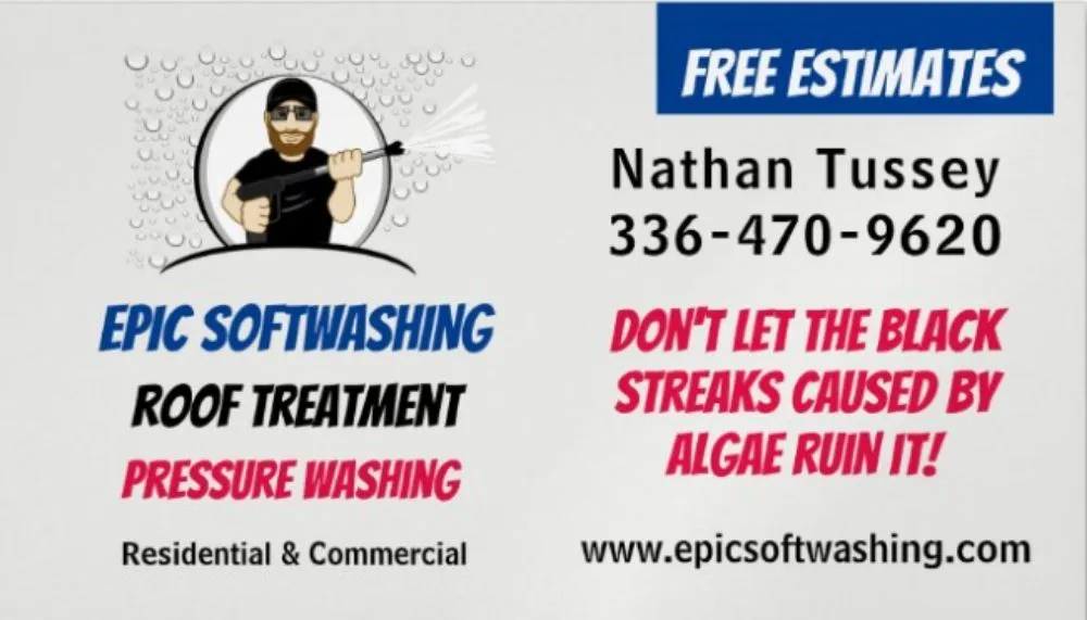 Slide of Epic Softwashing