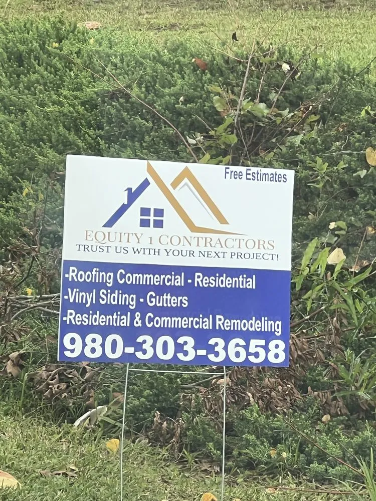 Slide of Equity 1 Contractors Of NC