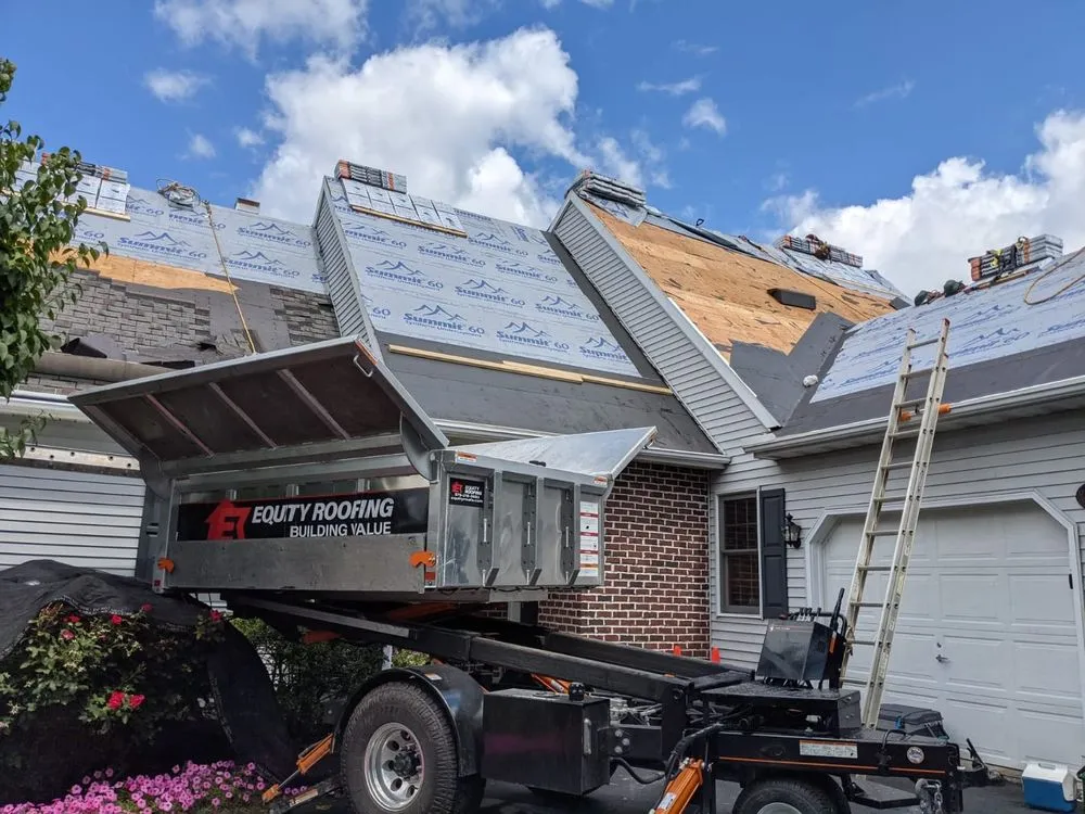 Slide of Equity Roofing