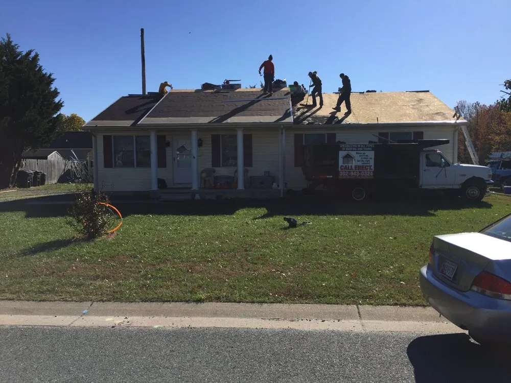 Slide of Erect Construction