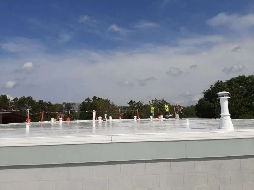 Slide of Erie SPF Roof Coatings and Insulation