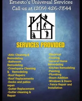 Ernestos Universal Services Logo