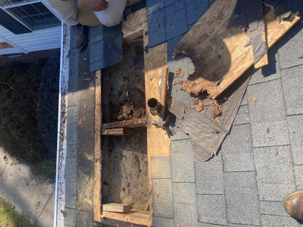 Slide of ES Roofing & Gutters