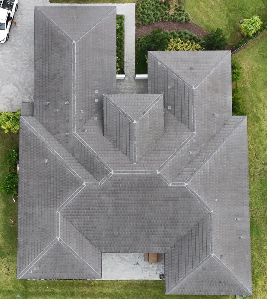 Slide of E&S Roofing