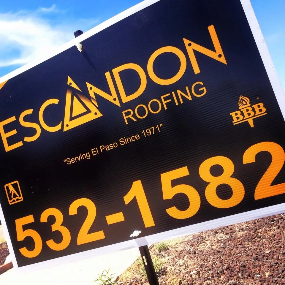 Slide of Escandon Roofing