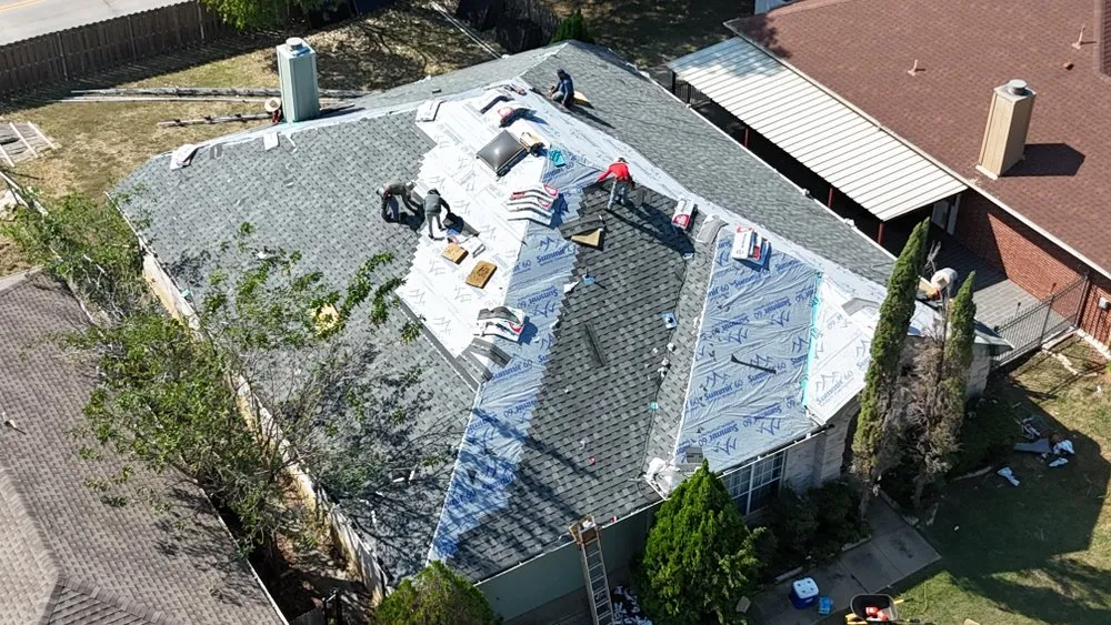 Slide of Escape Roofing