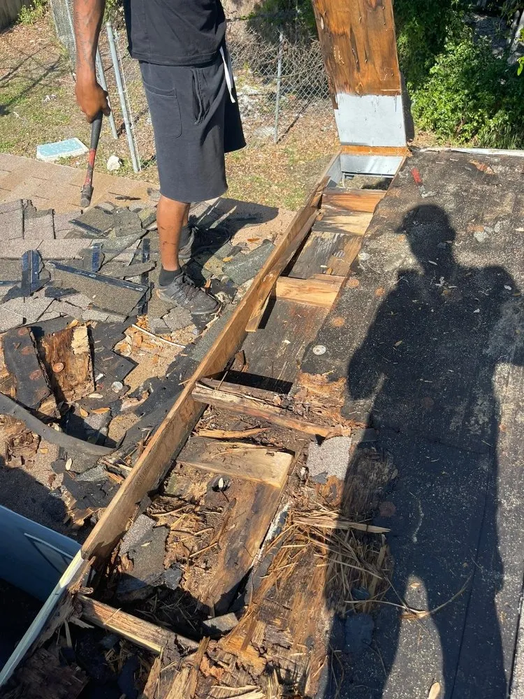 Slide of Escobar Roofing