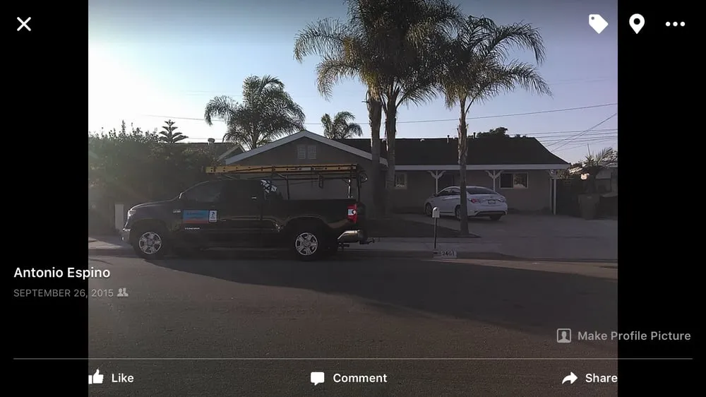 Slide of Espino Roofing