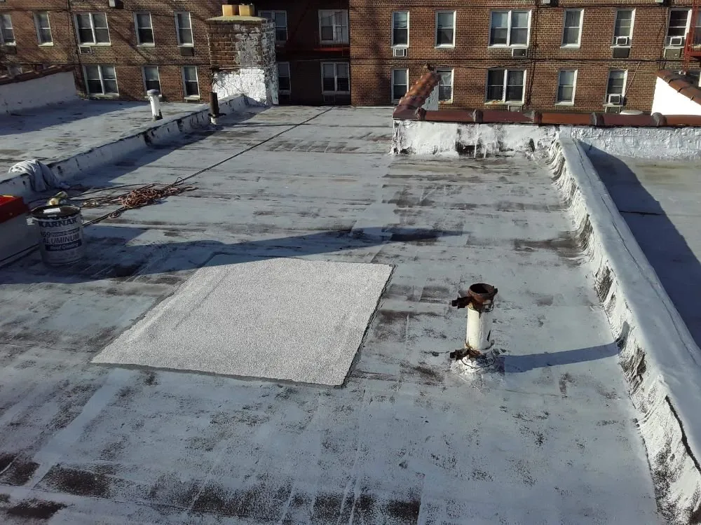 Slide of Esposito and sons seamless gutters