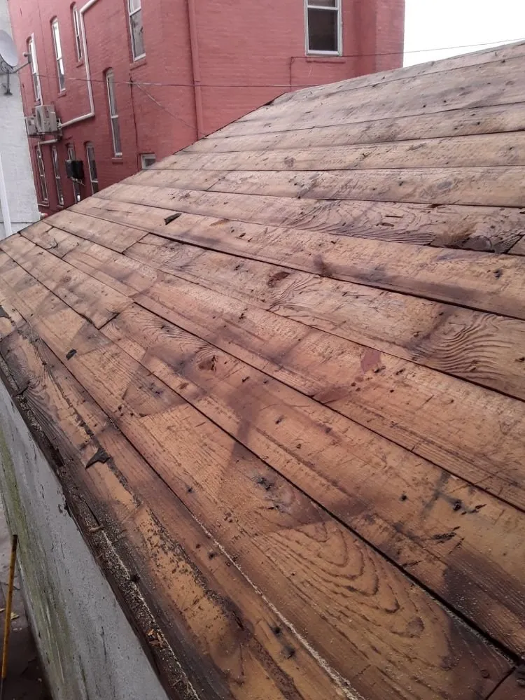 Slide of Esposito and sons seamless gutters