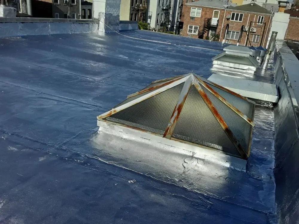 Slide of Esposito and sons seamless gutters