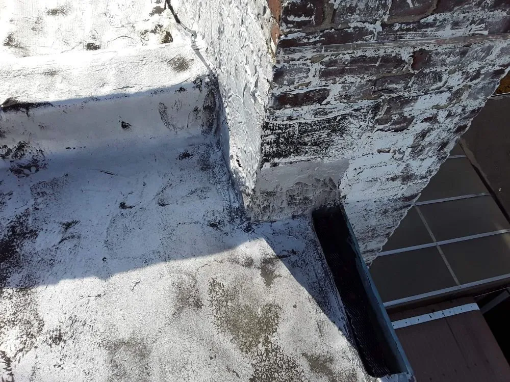 Slide of Esposito and sons seamless gutters