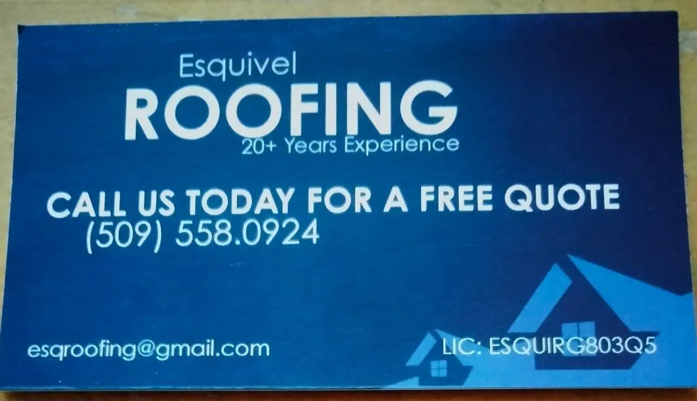 Slide of Esquivel Roofing and general construction