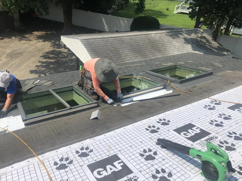 Professional roof installation with free inspection across Ringoes, NJ - Euro Construction Group