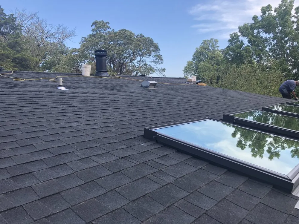 Professional residential roofing service in Ringoes, NJ by Euro Construction Group