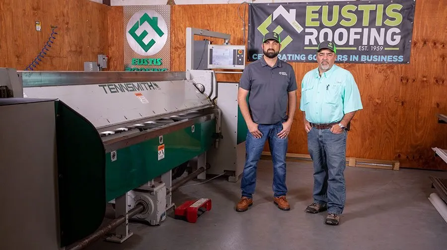 Slide of Eustis Roofing