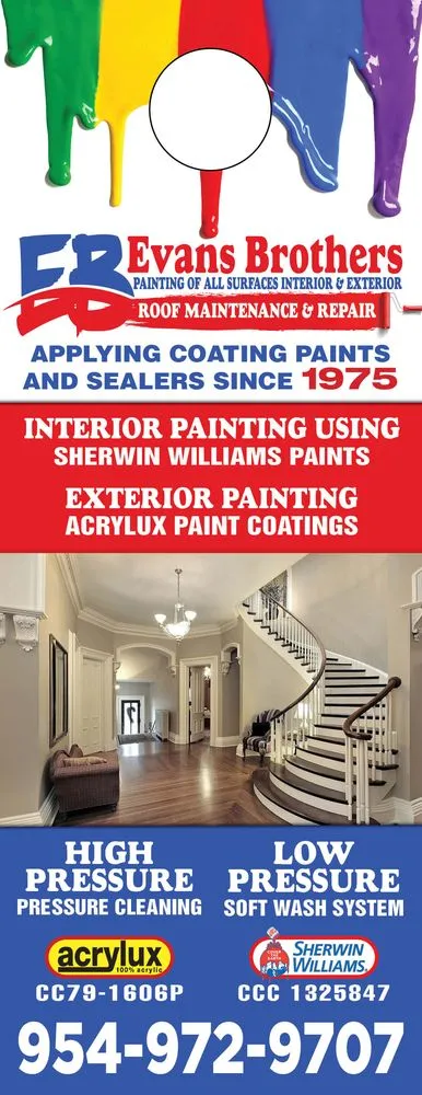 Slide of Evans Brothers Painting & Cleanings