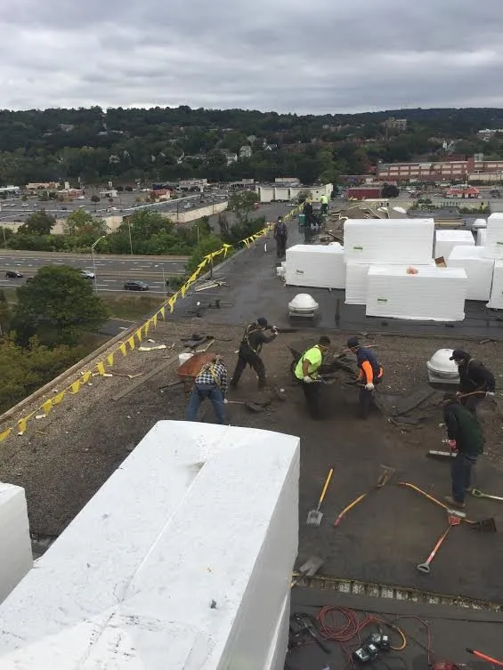 Slide of Evans Commercial Roofing