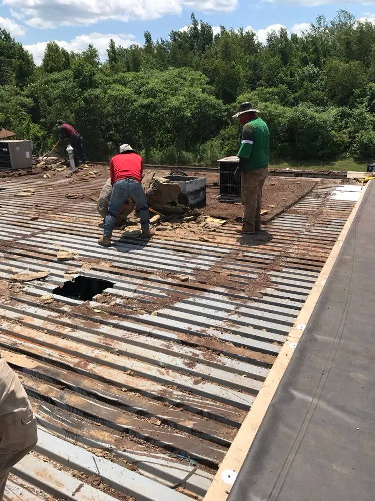 Slide of Evans Commercial Roofing