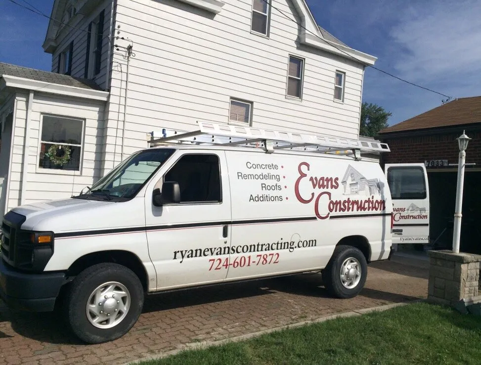 Slide of Evans Construction