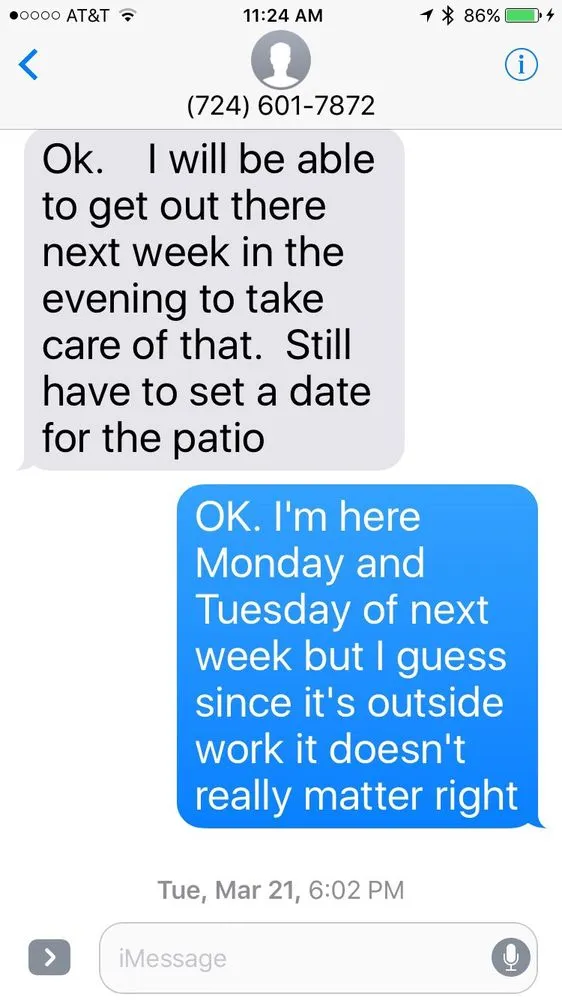 Slide of Evans Construction