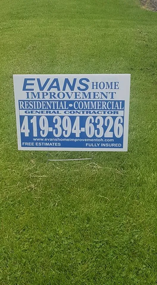 Slide of Evans Home Improvement