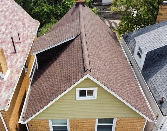 Slide of Evans Roofing and Gutters