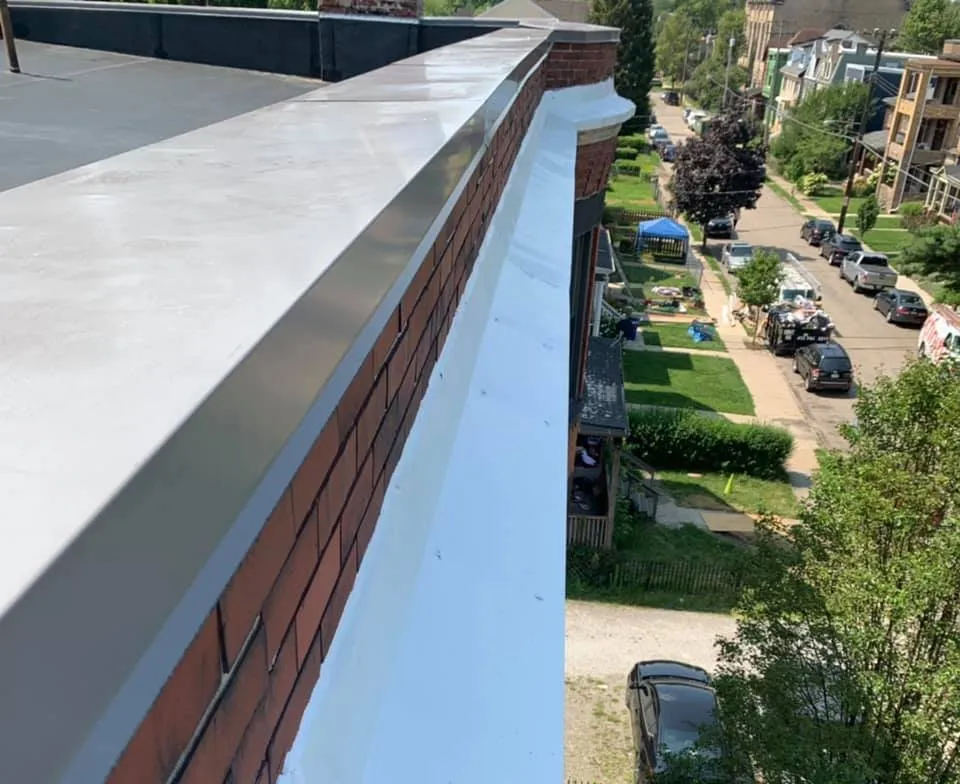 Slide of Evans Roofing and Gutters