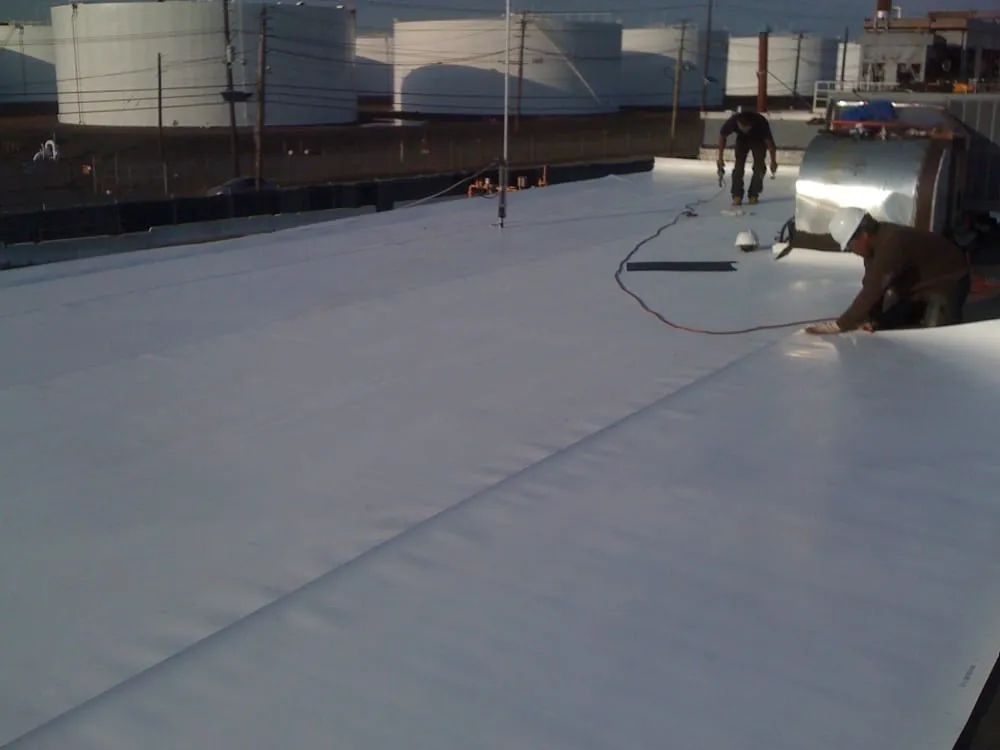 Slide of Evans Roofing