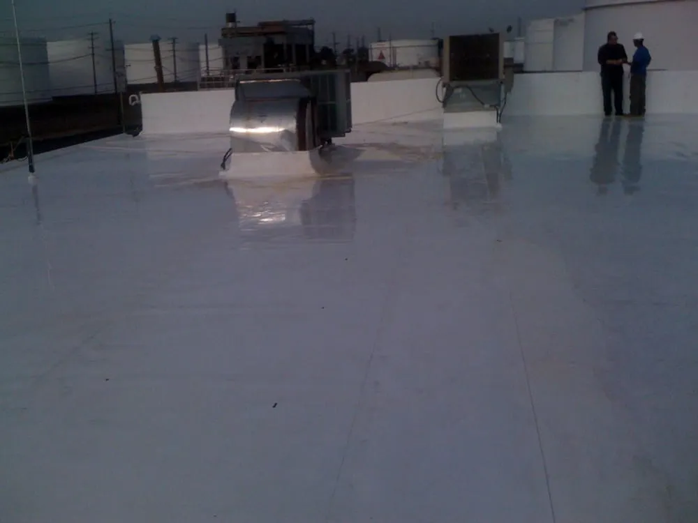 Slide of Evans Roofing