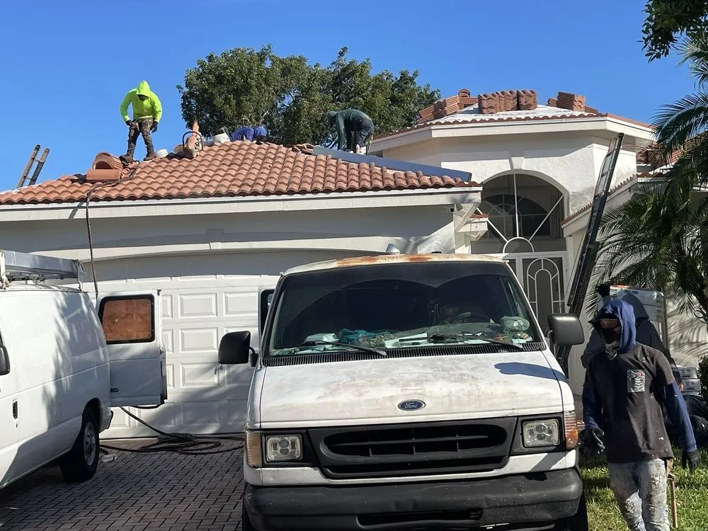 Slide of Evans Roofing